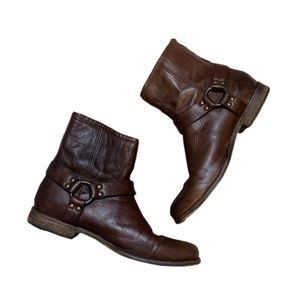 Frye Phillip Harness Short Boot